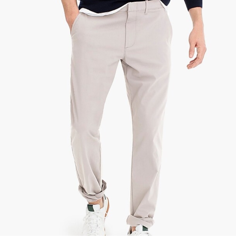 J Crew 770 Straight Fit Tech Pant, NWT, 38/32, Stone